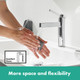 hansgrohe Finoris Single Lever Basin Mixer 100 with Push Open Waste Set  Junction 2 Interiors Bathrooms