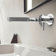 hansgrohe Finoris Single Lever Basin Mixer For Concealed Inst Wall Mount With Spout  Junction 2 Interiors Bathrooms