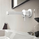 hansgrohe Finoris Single Lever Basin Mixer For Conc Inst Wall Mounted inc. Spout  Junction 2 Interiors Bathrooms