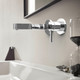 hansgrohe Finoris Single Lever Basin Mixer For Conc Inst Wall Mounted inc. Spout  Junction 2 Interiors Bathrooms