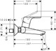 hansgrohe Focus Single Lever WM Basin Mixer For Exposed Installation  Junction 2 Interiors Bathrooms