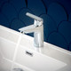 hansgrohe Logis Single Lever Basin Mixer 100 Low Pressure Without Waste Set Set  Junction 2 Interiors Bathrooms