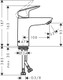 hansgrohe Logis Single Lever Basin Mixer 100 CoolStart Without Waste  Junction 2 Interiors Bathrooms