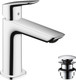 hansgrohe Logis Single Lever Basin Mixer 110 Fine with Push Open Waste  Junction 2 Interiors Bathrooms