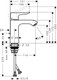 hansgrohe Metris Single Lever Basin Mixer 110 Lowflow With Pop-Up Waste  Junction 2 Interiors Bathrooms