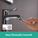 hansgrohe Metris Single Lever Basin Mixer 110 With Pop-Up Waste Set  Junction 2 Interiors Bathrooms