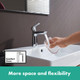 hansgrohe Talis E Single Lever Basin Mixer 110 With Pop-Up Waste Set  Junction 2 Interiors Bathrooms