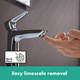 hansgrohe Talis E Single Lever Basin Mixer 110 With Pop-Up Waste Set  Junction 2 Interiors Bathrooms