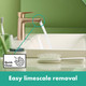 hansgrohe Talis E Single Lever Basin Mixer 110 CoolStart, Pop-Up Waste  Junction 2 Interiors Bathrooms