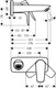 hansgrohe Talis E Single Lever WM Basin Mixer Conc Inst With Spout 16.5cm  Junction 2 Interiors Bathrooms