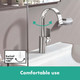 hansgrohe Vivenis Single Lever Basin Mixer 210, Swivel Spout, Pop-up Waste  Junction 2 Interiors Bathrooms