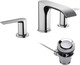 hansgrohe Vivenis 3-Hole Basin Mixer 90 With Pop-Up Waste Set  Junction 2 Interiors Bathrooms