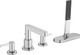 hansgrohe Finoris 4-Hole Rim Mounted Bath Mixer With sBox  Junction 2 Interiors Bathrooms