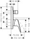 hansgrohe Logis Single Lever Bath Mixer For Concealed Installation - int. backflow prevention  Junction 2 Interiors Bathrooms