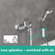 hansgrohe Vernis Blend Single Lever Bath Mixer For Exposed Inst  Junction 2 Interiors Bathrooms