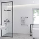 hansgrohe Raindance E Overhead Shower 300 1Jet With Shower Arm  Junction 2 Interiors Bathrooms
