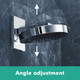 hansgrohe RainFinity Overhead Shower 360 3Jet With Wall Connector  Junction 2 Interiors Bathrooms