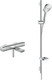 hansgrohe Exposed Croma E Bath Shower Set  Junction 2 Interiors Bathrooms