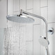 hansgrohe Crometta S Showerpipe 240 1Jet With Thermostat  Junction 2 Interiors Bathrooms