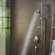 hansgrohe Shower set 120 3jet PowderRain with shower bar 65 cm and Bathroom Soap Dish  Junction 2 Interiors Bathrooms