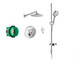 hansgrohe Raindance Select S 2Way Wall Mounted OH & P Rain Hand Shower  Junction 2 Interiors Bathrooms