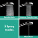 hansgrohe RainFinity Shower Set 130 3Jet With Shower Bar 90cm & Shelf  Junction 2 Interiors Bathrooms