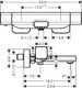 hansgrohe Ecostat E Bath Thermostat For Exposed Installation  Junction 2 Interiors Bathrooms