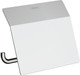 hansgrohe AddStoris  Toilet Roll Holder With Cover  Junction 2 Interiors Bathrooms