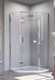 Matki Illusion Quintesse Shower Enclosure & Tray 900mm Left Handing Glass Guard  Junction 2 Interiors Bathrooms