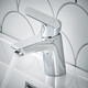 hansgrohe Single lever basin mixer 70 without waste  Junction 2 Interiors Bathrooms