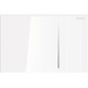 Geberit Flush Plate Sigma70 For Dual Flush - White Glass  Junction 2 Interiors Bathrooms