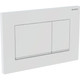 Geberit Flush Plate Sigma30 For Dual Flush - Matt/Gloss Chrome Plated  Junction 2 Interiors Bathrooms