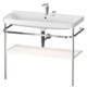 Duravit Metal Console With Happy D.2 Plus Basin 850x975x490mm, FS  Junction 2 Interiors Bathrooms