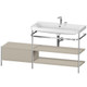 Duravit Metal Console 1 Dwr W/ Happy D.2 Plus Basin 850x975x490mm FS  Junction 2 Interiors Bathrooms