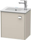 Duravit Brioso Vanity Unit, 442x420x289mm 1 Door  Junction 2 Interiors Bathrooms