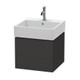 Duravit L-Cube Vanity Unit, 1 Pull-Out Comp.  Junction 2 Interiors Bathrooms