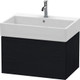 Duravit L-Cube Vanity Unit, 1 Pull-Out Comp. 394x684x459  Junction 2 Interiors Bathrooms