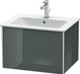 Duravit XSquare Vanity Unit, 1 pull-out compartment 400x610x478mm  Junction 2 Interiors Bathrooms