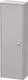 Duravit Brioso Semi-Tall Cabinet, 1330x420x240  Junction 2 Interiors Bathrooms