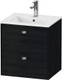 Duravit Brioso Vanity Unit 553x520x419mm -  2 Drawer  Junction 2 Interiors Bathrooms