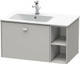 Duravit Brioso Vanity Unit, 442x820x479mm 1 Pull-Out Compartment  Junction 2 Interiors Bathrooms