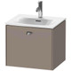 Duravit Brioso Vanity Unit Wall-M, 1 P-OC 444x520x419mm  Junction 2 Interiors Bathrooms