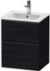 Duravit D-Neo Vanity Unit Wall Mounted 625x510x402 1 Drawer  Junction 2 Interiors Bathrooms