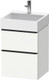 Duravit D-Neo Vanity Unit Wall Mounted 625x484x442 1 Drawer  Junction 2 Interiors Bathrooms