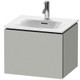 Duravit L-Cube Vanity Unit, Wall Mounted, 1 P-O Comp. 400x520x421mm  Junction 2 Interiors Bathrooms