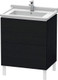 Duravit L-Cube Vanity Unit Freestanding 670, F 030470, 2 Drawer  Junction 2 Interiors Bathrooms
