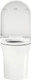 Duravit White Tulip Toilet Floorstanding 580mm  Junction 2 Interiors Bathrooms