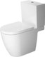 Duravit ME by Starck Toilet Freestanding 660mm Washdown  Junction 2 Interiors Bathrooms