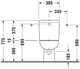 Duravit D-Code Toilet Close-Coupled 650mm Washdown  Junction 2 Interiors Bathrooms