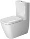 Duravit Happy D.2 Toilet Close Coupled 630mm Washdown Vario Outlet  Junction 2 Interiors Bathrooms